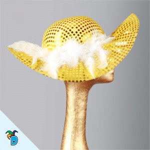 Sombrero Época Lentejuela